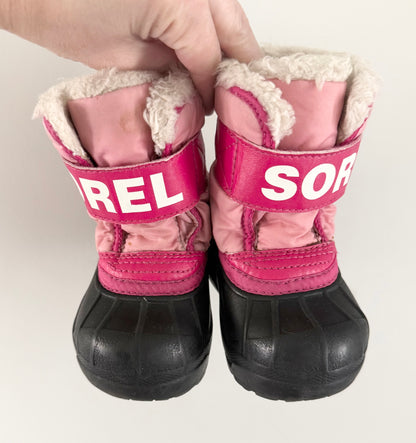 Sorel Pink Shades Snow Commander Winter Boots (4)