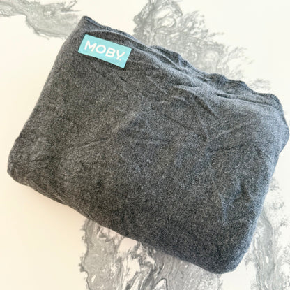 Moby Wrap Evolution Baby Carrier (Viscose) - Charcoal