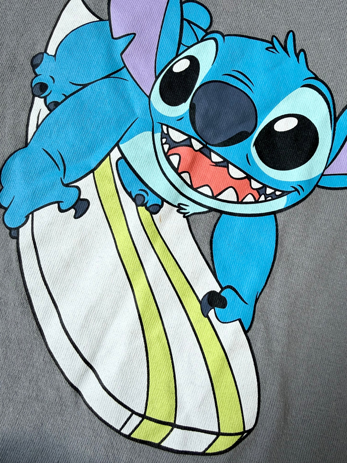 Disney Lilo & Stitch Grey & Neon T-Shirt & Matching Shorts Set (3T)