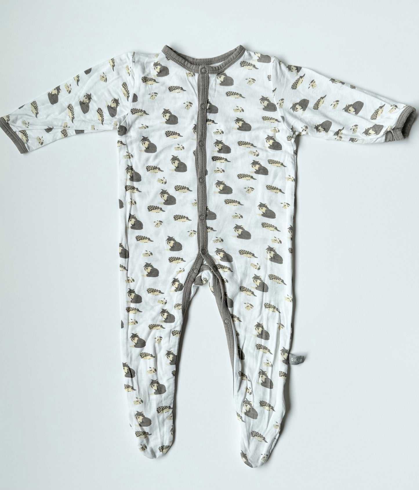 Kyte Woodland Snap Footie Sleeper (3-6 Months)