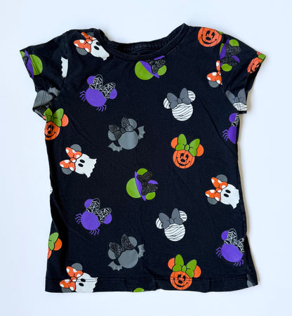 Disney Halloween Black Minnie Costume Heads T-Shirt (5/6 Years)