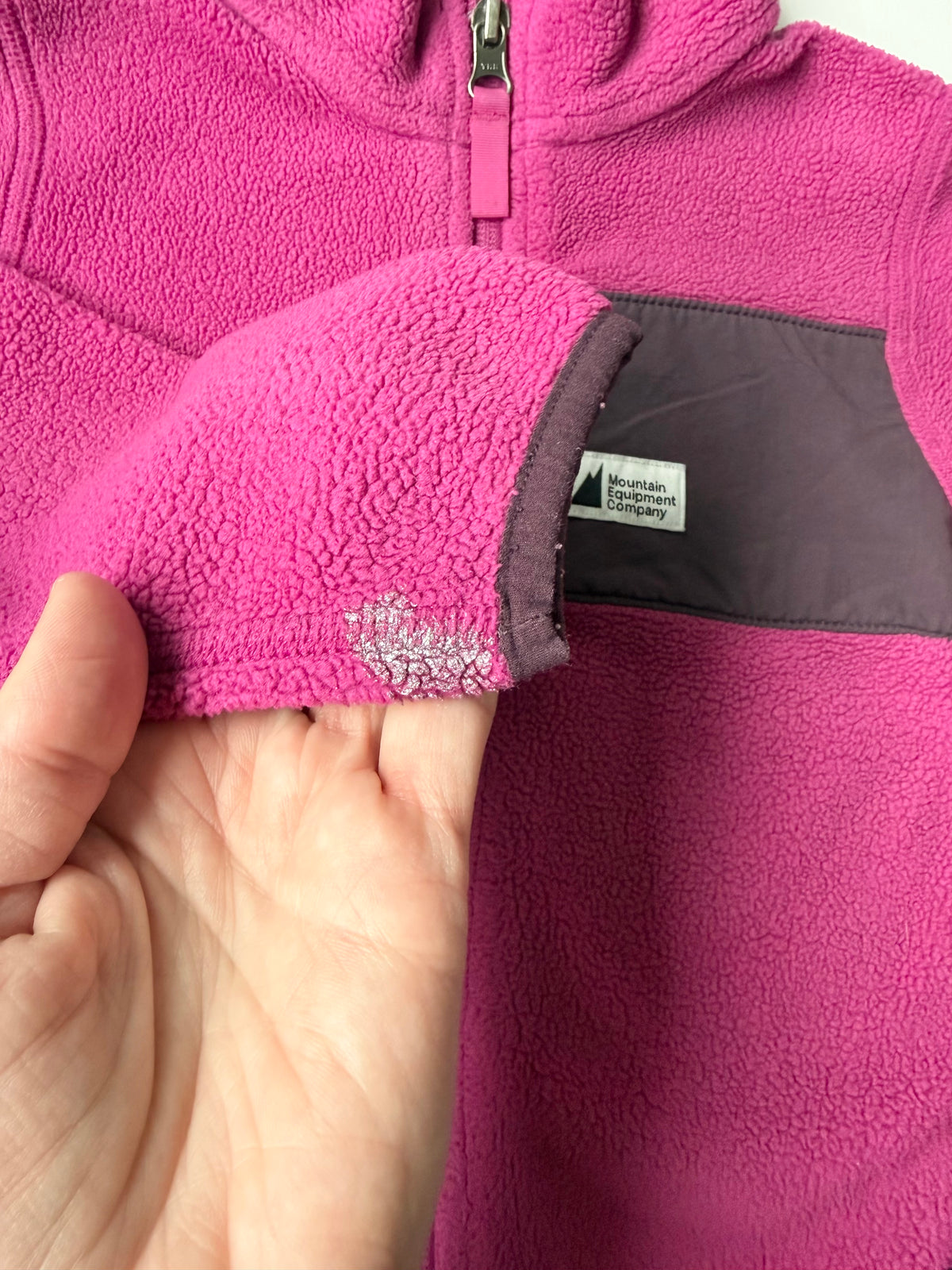 MEC Magenta Fleece Zip Up (4 Years)