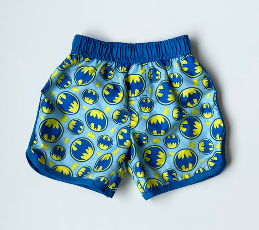 Batman Blue & Yellow Swim Trunks (18 Months)