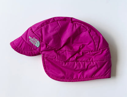 The North Face Baby Pink Reversible Cozy Cap - Small (2-4 Years)