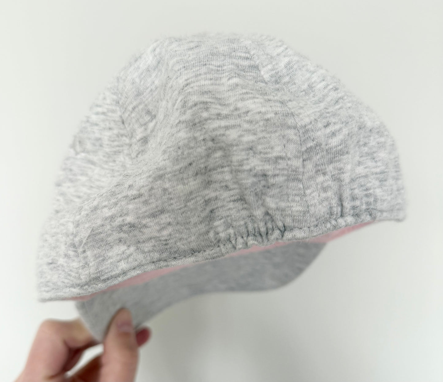 H&M Disney Heather Grey Minnie Mouse Cheetah Bow Ball Cap (12-24 Months)