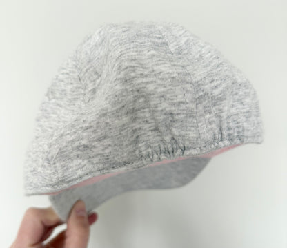 H&M Disney Heather Grey Minnie Mouse Cheetah Bow Ball Cap (12-24 Months)