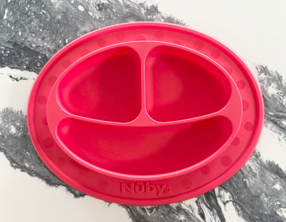 Nuby Round Coral Suction Plate