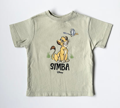 Zara x Disney The Lion King Light Green Simba T-Shirt (3 Years)