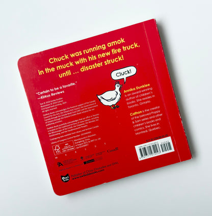 A Fire Truck For Chuck Board Book
