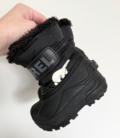 Sorel Black Snow Commander Winter Boots (6)