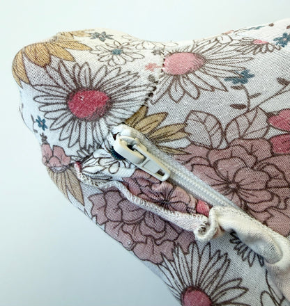 Milkberry Pink Antique Floral Sleeper (3-6 Months)