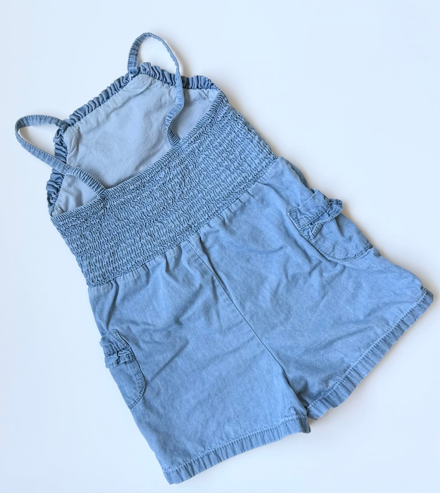 Cat & Jack Jean Tank Romper (4T)