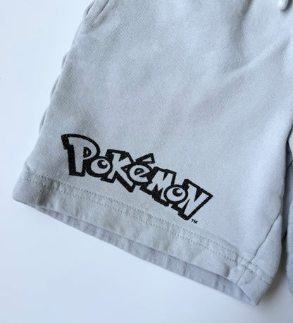 Zara x Pokémon Grey Pokeball Shorts (6 Years)