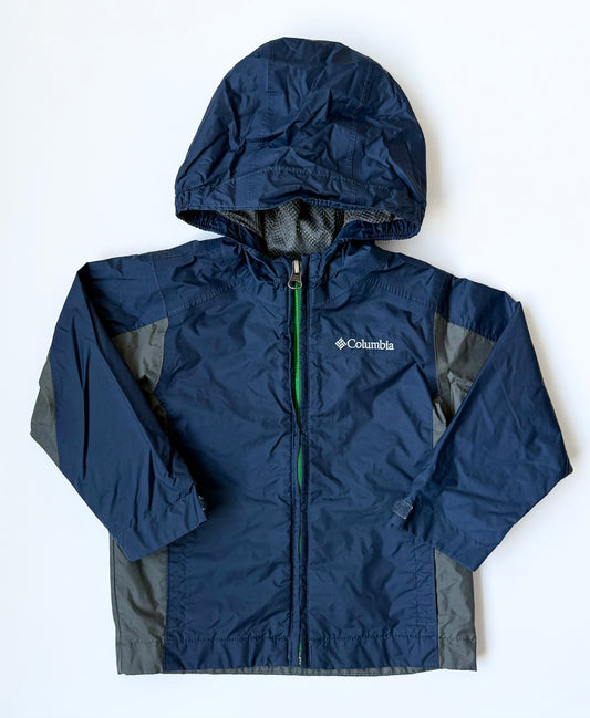 Columbia Navy & Grey Wind Breaker Jacket (18-24 Months)