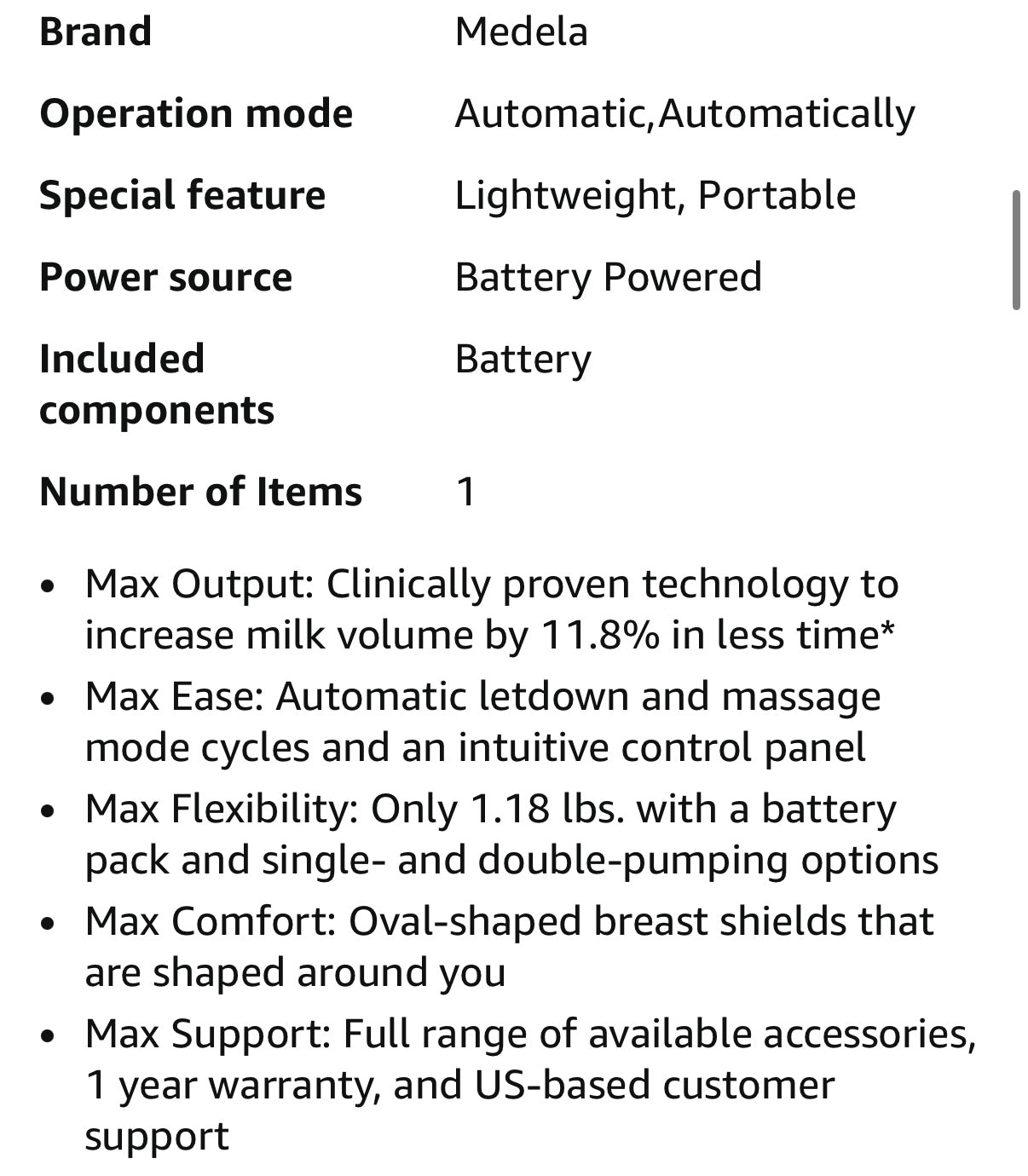 Medela Pump In Style Double Electric Breast Pump