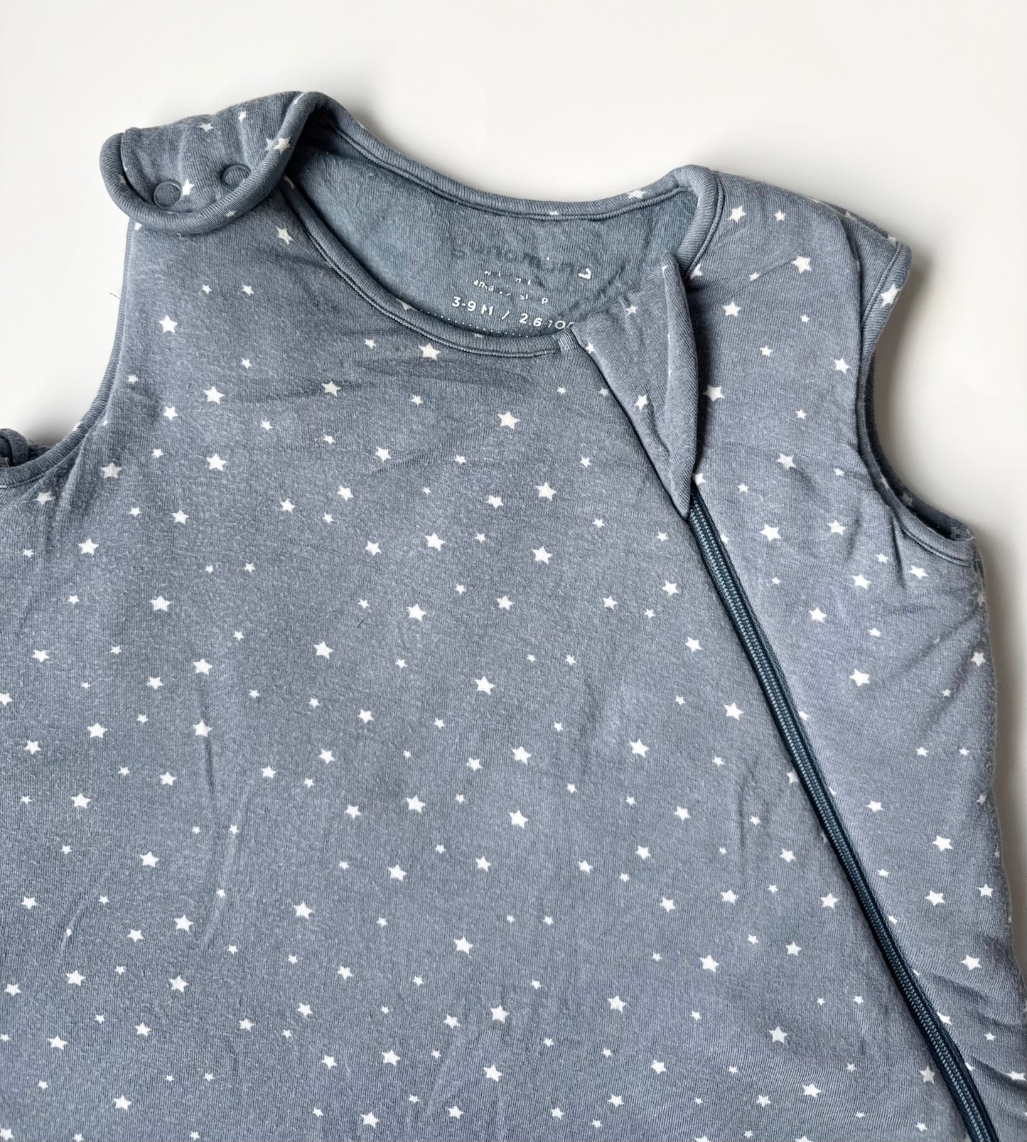 Gunamuna Blue & White Stars Sleep Sack (3-9 Months)