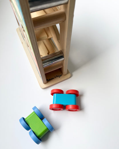 Melissa & Doug First Play Roll & Ring Ramp Tower