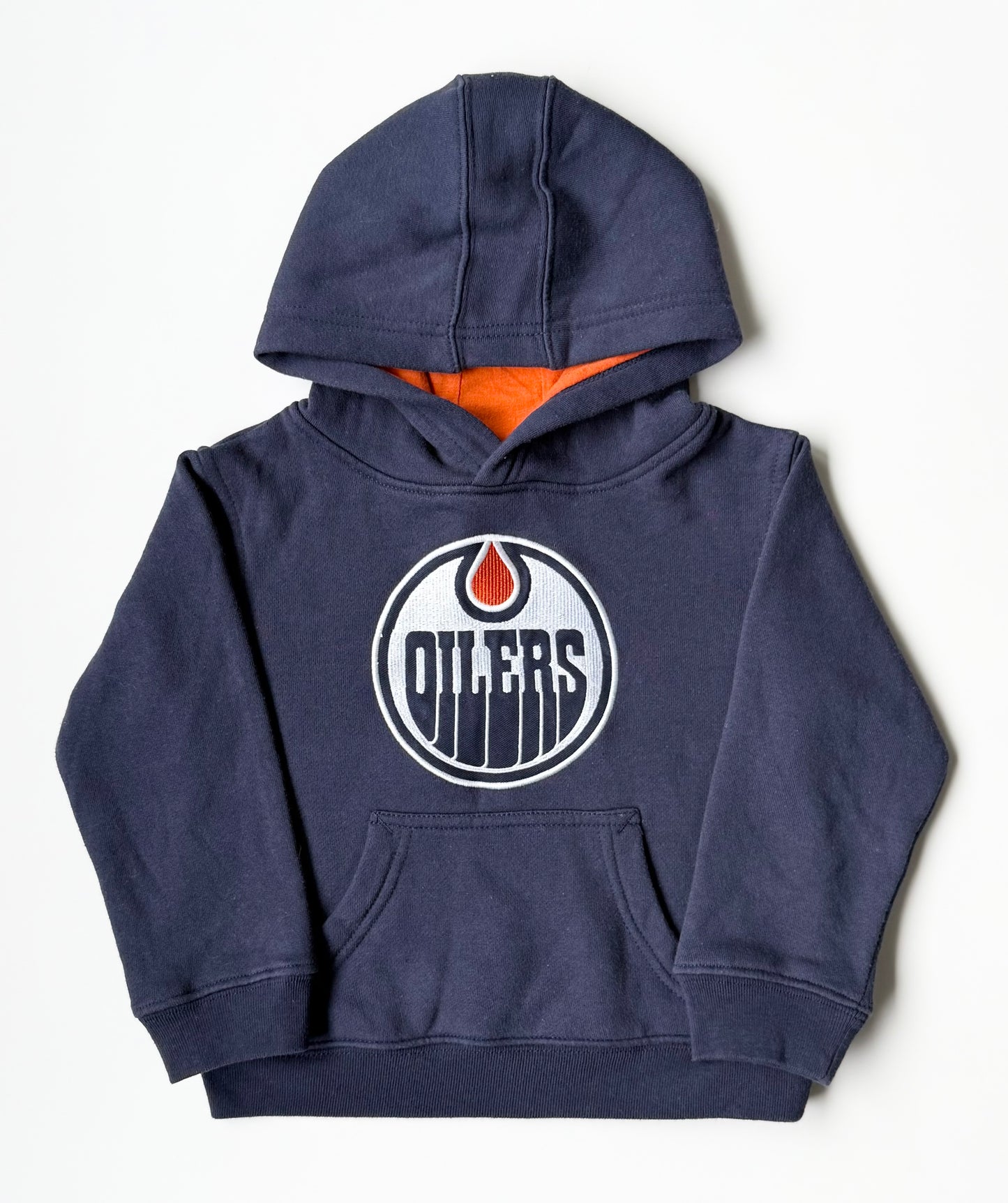 Edmonton Oilers Navy Hockey Hoodie (4T)