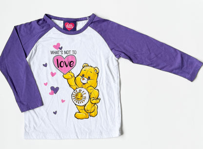 Care Bears Purple “What’s Not To Love” Long Sleeve (5T)
