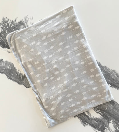 The Peanutshell Grey Arrows Nursing Cover