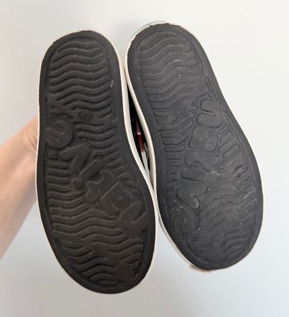 Native Black & White Polkadot Jefferson Slip Ons (C9)