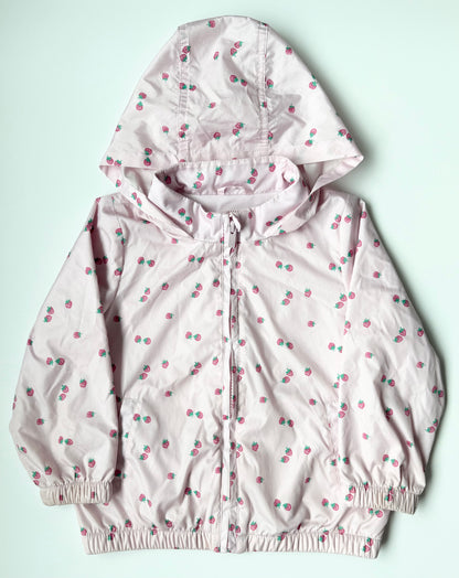 Baby Gap Pink Strawberries Windbreaker (4 Years)