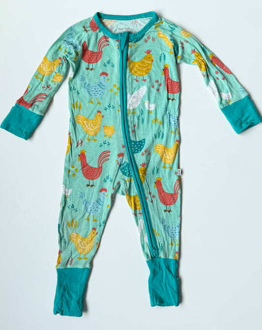 Little Sleepies Cozy Coup Sleeper Romper (3-6 Months)