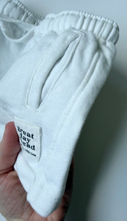 Zara White “Great Day Ahead” Shorts (2 Years)
