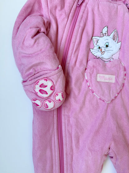 The Wonderful World of Disney Y2K Marie Pink Bunting Suit (6 Months)