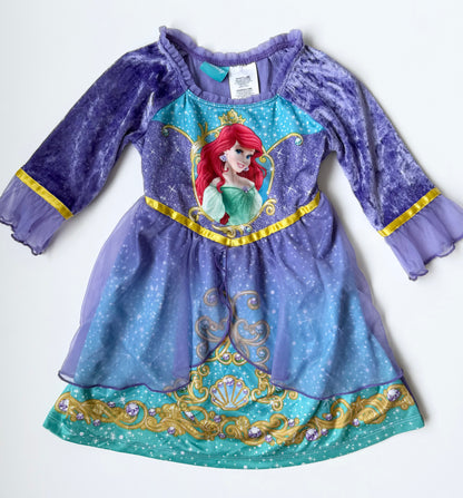 Disney The Little Mermaid Purple Dress (18 Months)