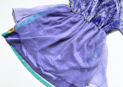 Disney The Little Mermaid Purple Dress (18 Months)