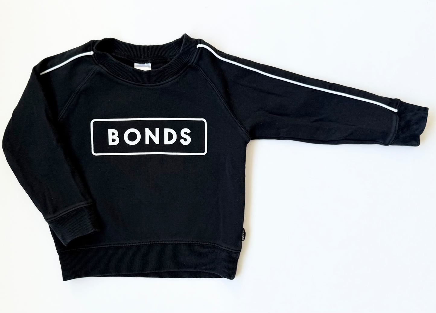 Bonds Black & White Trim Sweater (3T)