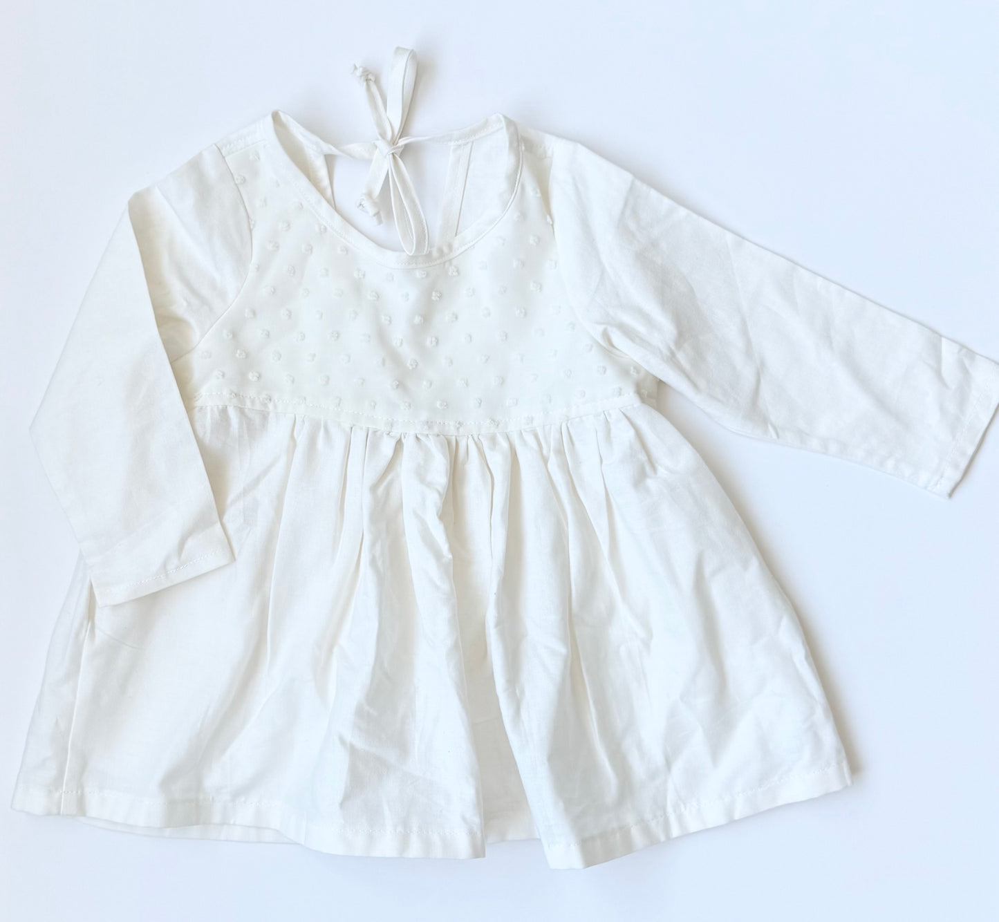 Nest + Nurture White Dress (12-24 Months)
