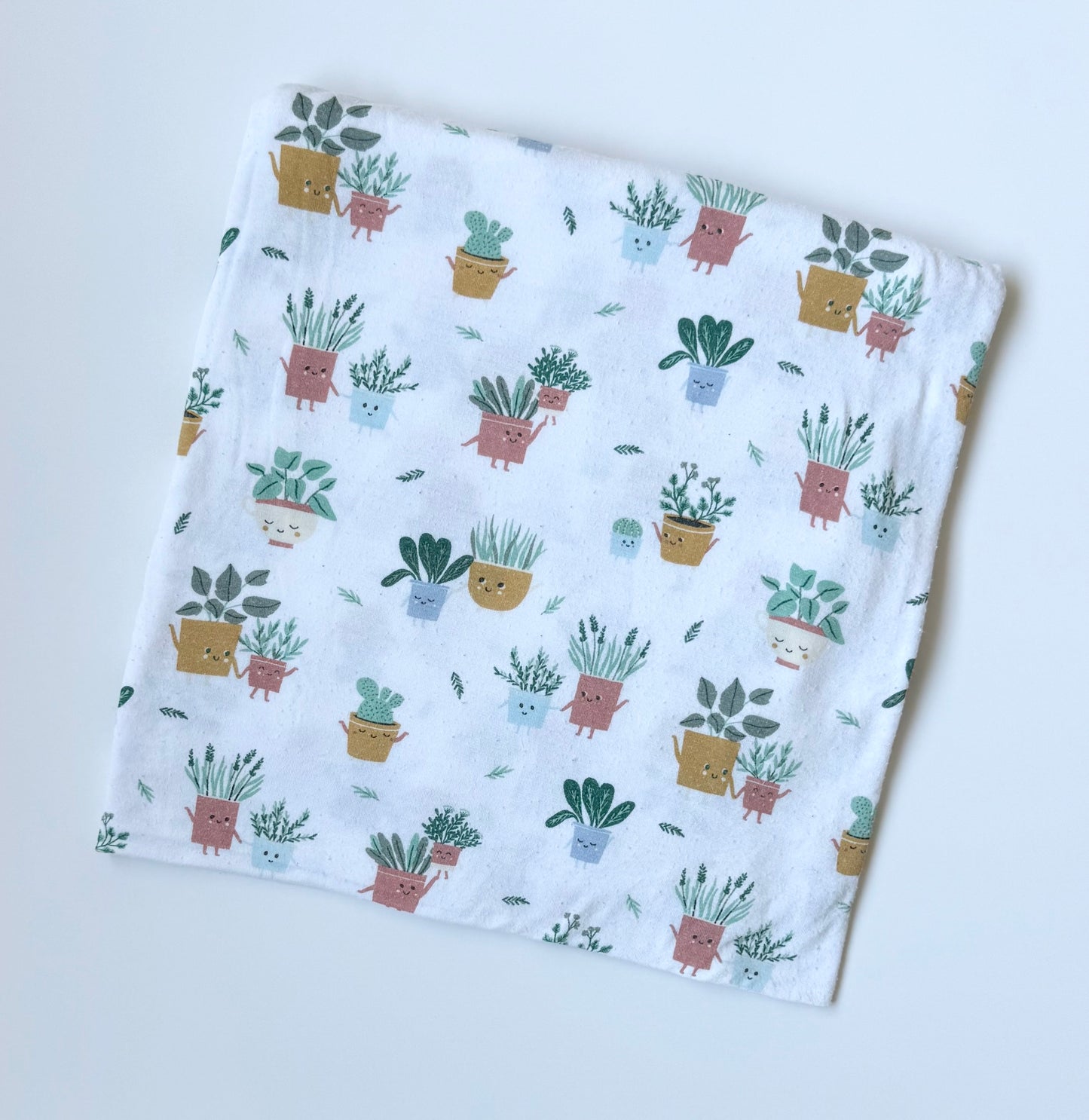 Angel Dear Succulent Plants Swaddle Blanket