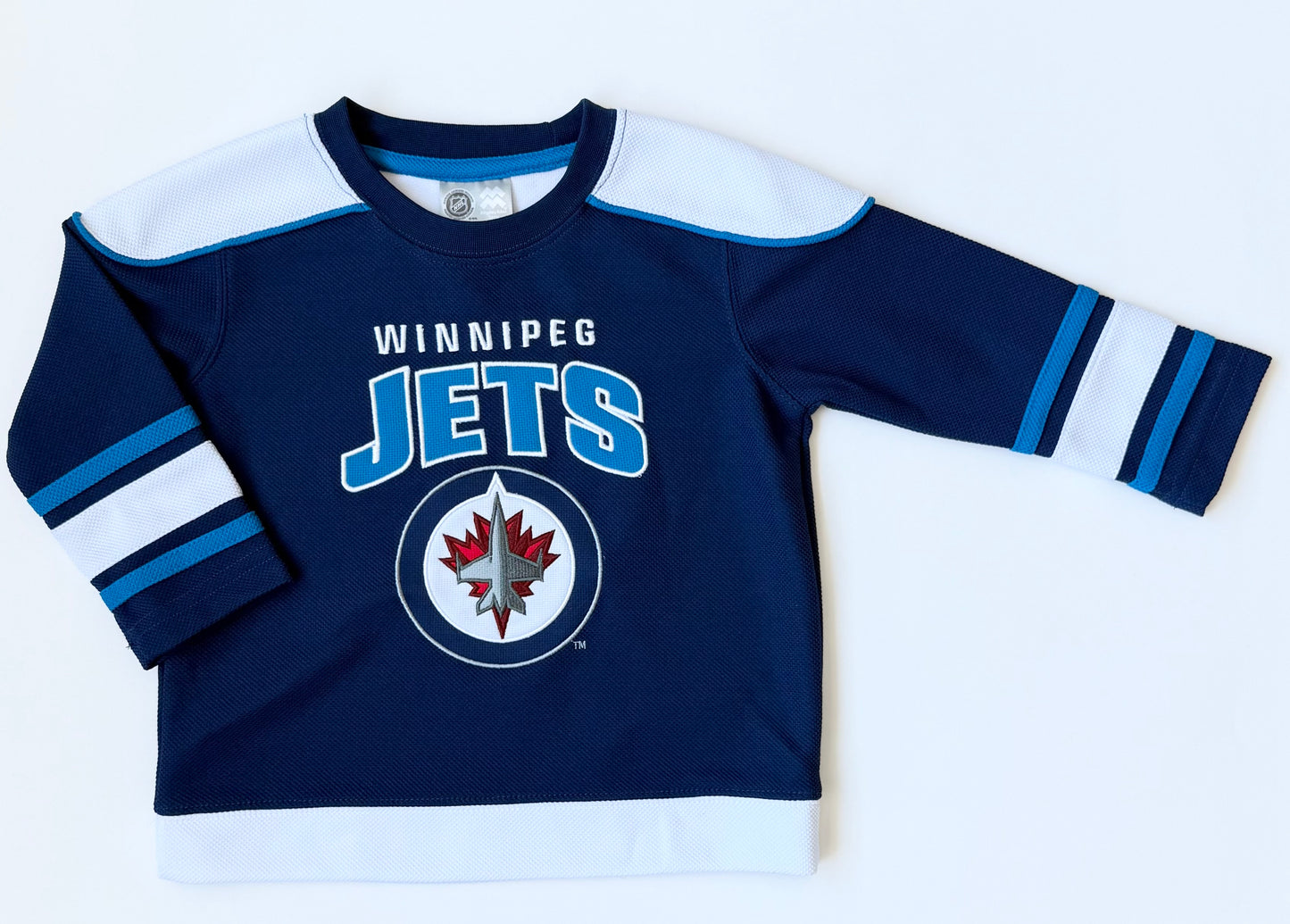 Winnipeg Jets Blue Hockey Jersey (3T)