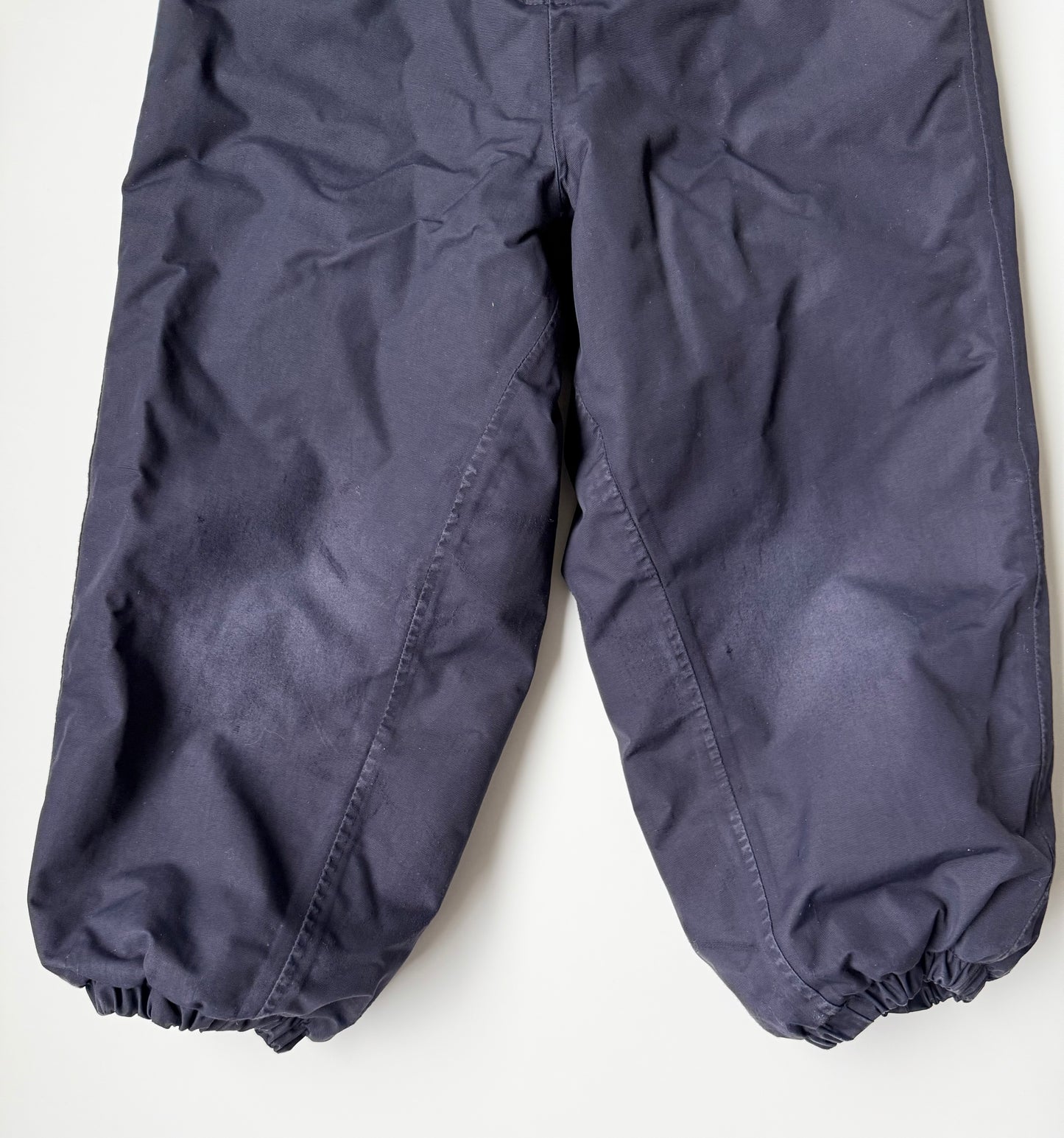Wheat Deep Blue Flowers Mathilde Tech Jacket & Navy Ski Pants Sal Two Piece Set (4 Years)