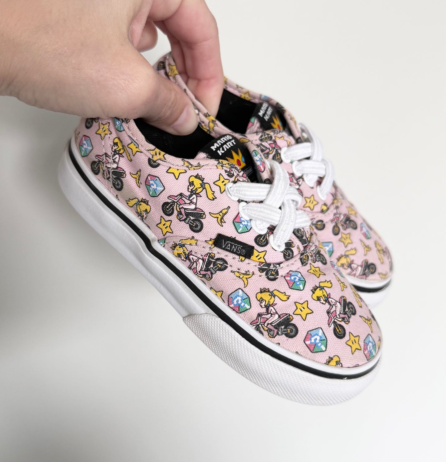 Vans x Mario Kart Pink Princess Peach AOP Stretch Lace Sneakers (8)