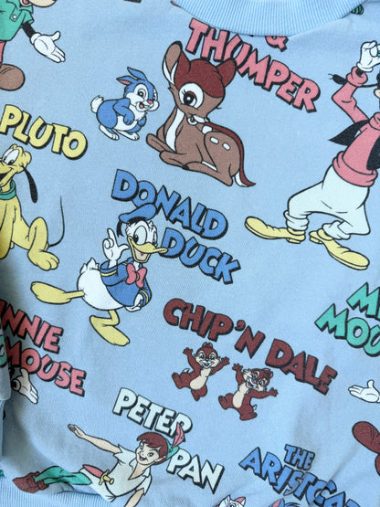H&M x Disney Blue Characters AOP Sweater (7-8 Years)