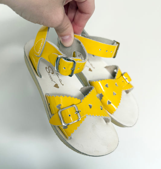 Salt Water Sweetheart Sandals - Yellow (9)