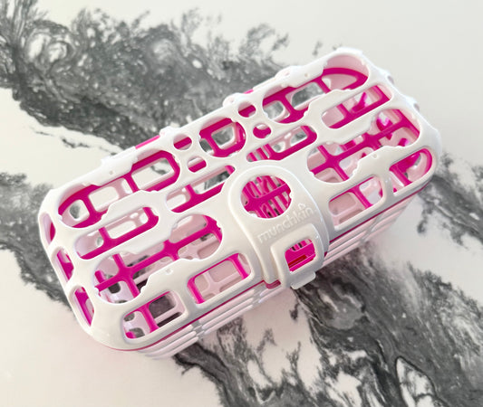 Munchkin Pink Deluxe Dishwasher Basket