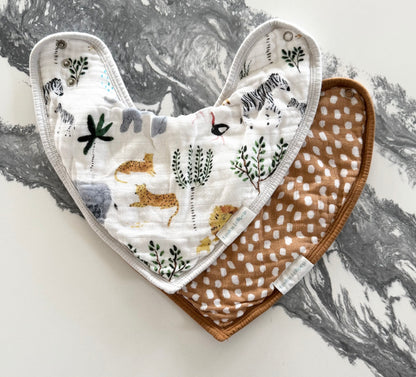 Loulou Lollipop Baby Bandana Drool Bib Set