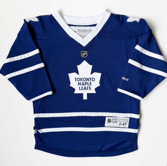 NHL Reebok Toronto Maple Leafs Hockey Blue Jersey (2-4T)