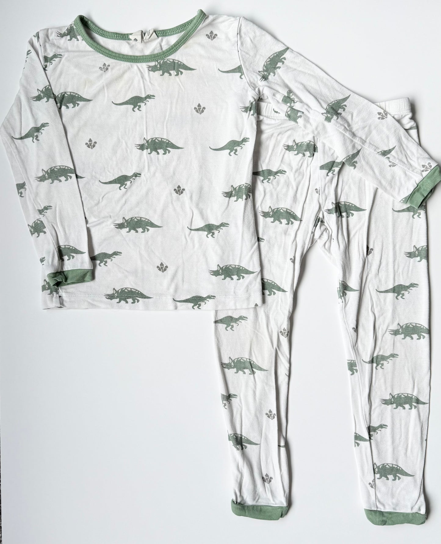 Kyte Dino Long Sleeve PJ Set (4T)