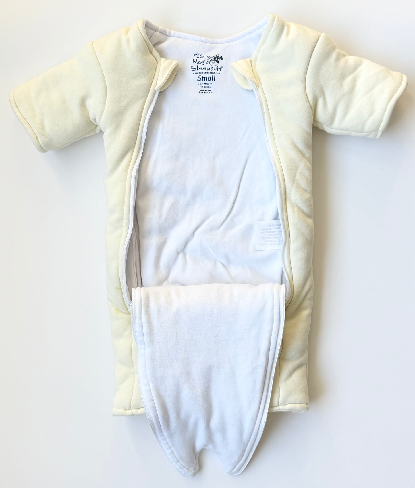 Baby Merlin’s Magic Sleepsuit - Cream (3-6 Months)