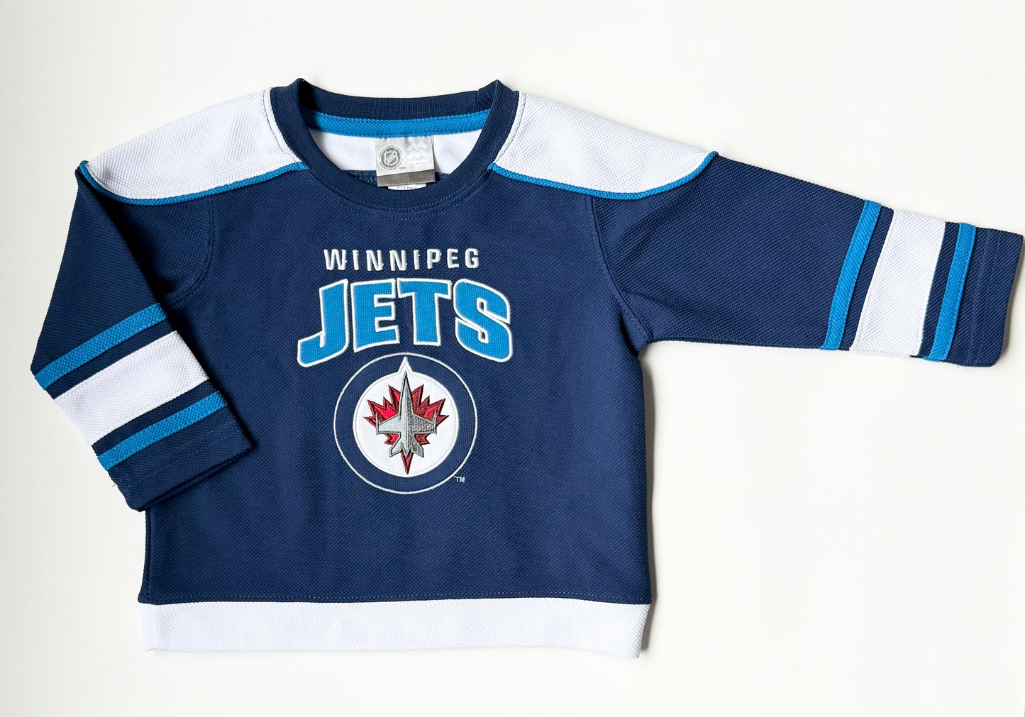 Winnipeg Jets Blue Hockey Jersey (24 Months)