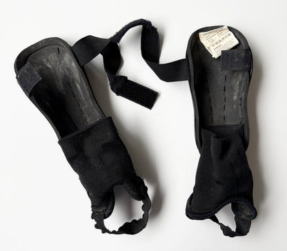 Matrix Blue & Black Soccer Shin Guards (Small)