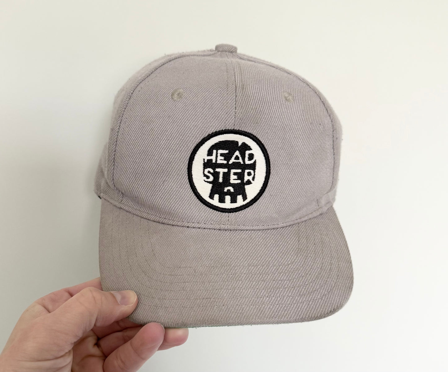 Headster Grey SnapBack Hat (48CM)