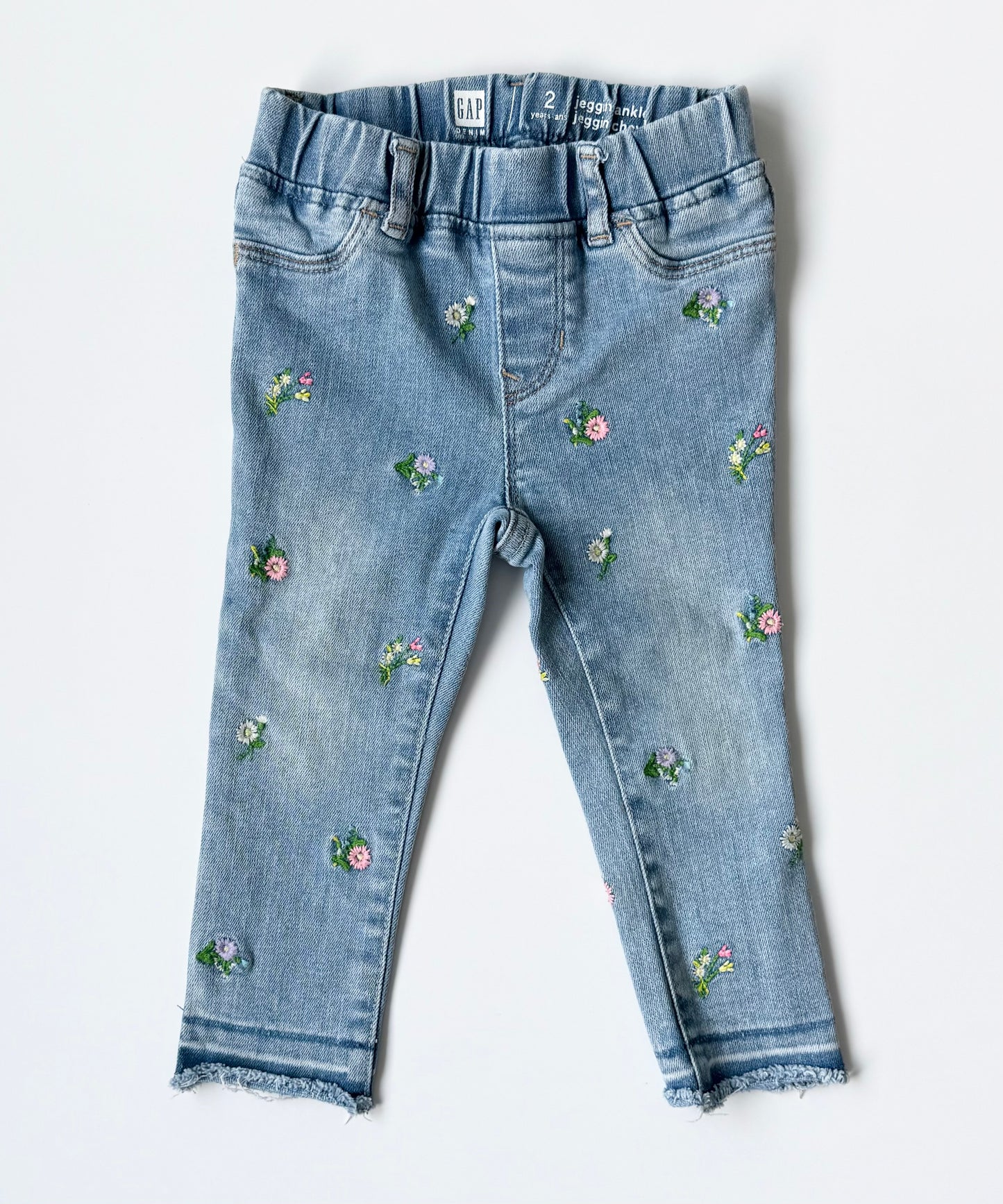 Baby Gap Spring Floral Jeans (2T)