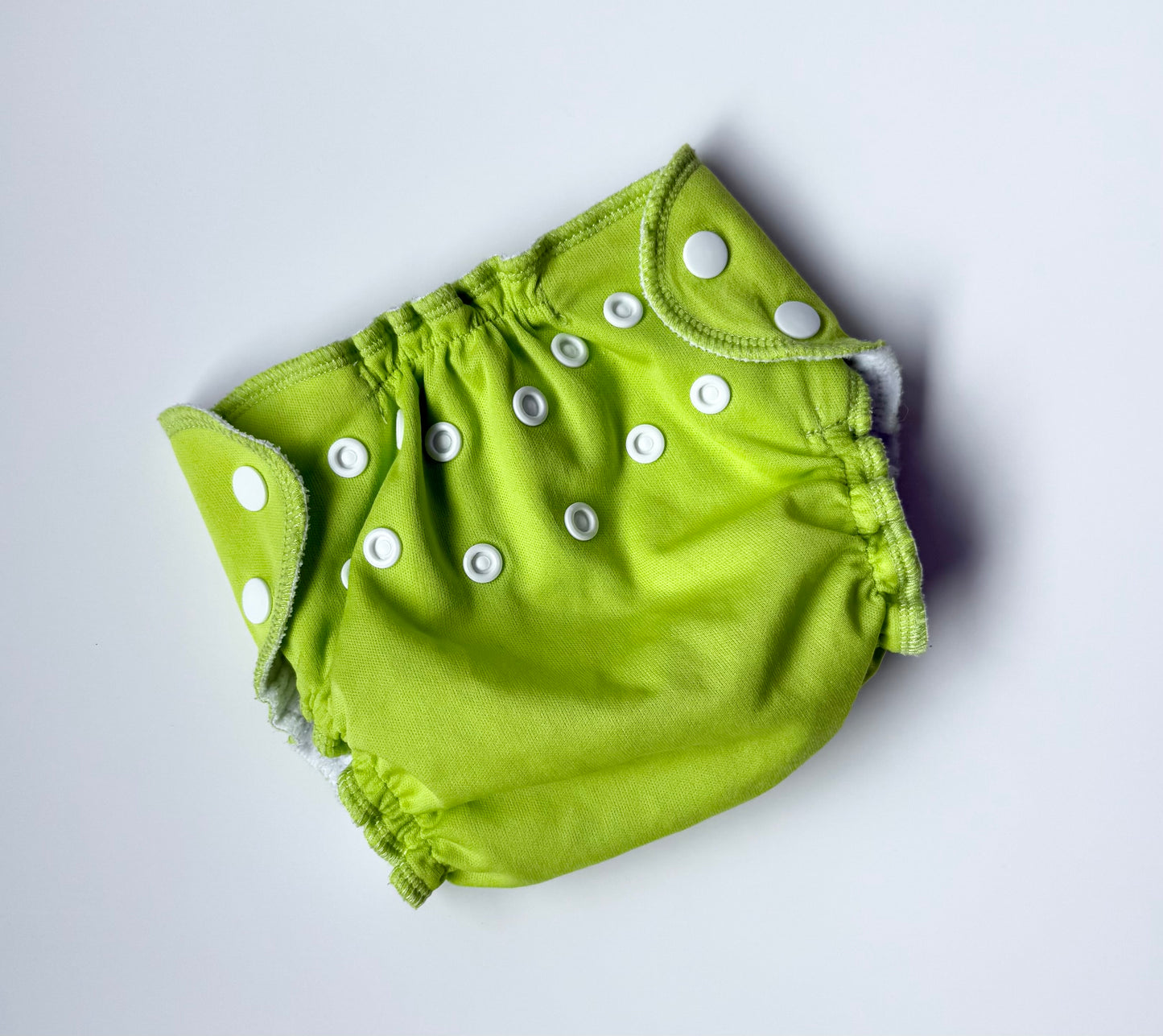 Apple Cheeks Lime Green Reusable Swim Diaper (1)