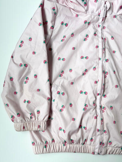 Baby Gap Pink Strawberries Windbreaker (4 Years)
